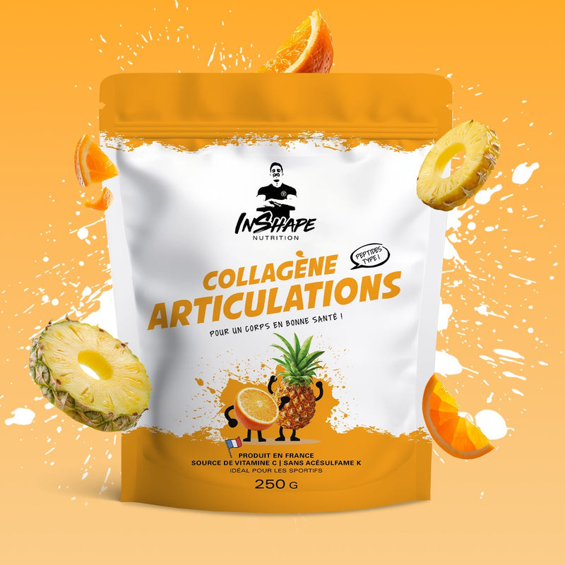 Collagène saveur orange ananas